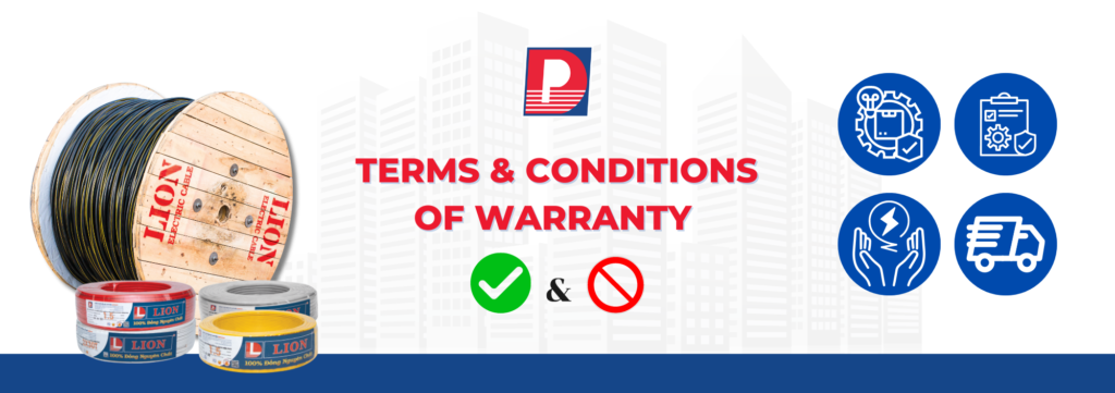 Terms & Conditions of Warranty