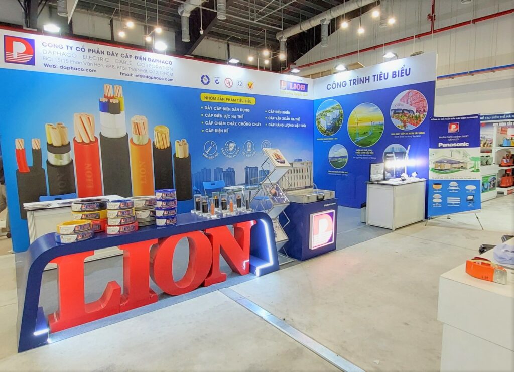 DÂY CÁP ĐIỆN LION THAM GIA TRIỂN LÃM EMA VIETNAM 2023