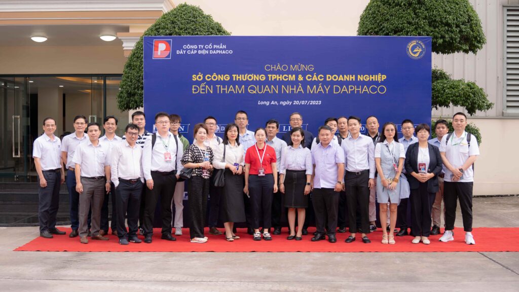 DAPHACO WELCOMES THE HO CHI MINH CITY DEPARTMENT OF TRADE AND INDUSTRY AND OTHER BUSINESSES TO VISIT