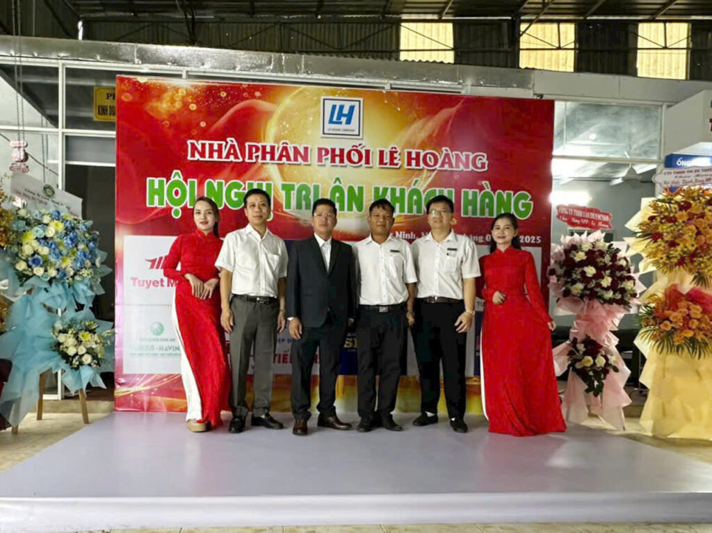 DAPHACO CHÚC MỪNG NPP LÊ HOÀNG: HỘI NGHỊ TRI ÂN KHÁCH HÀNG VỚI NHIỀU ẤN TƯỢNG ĐẸP